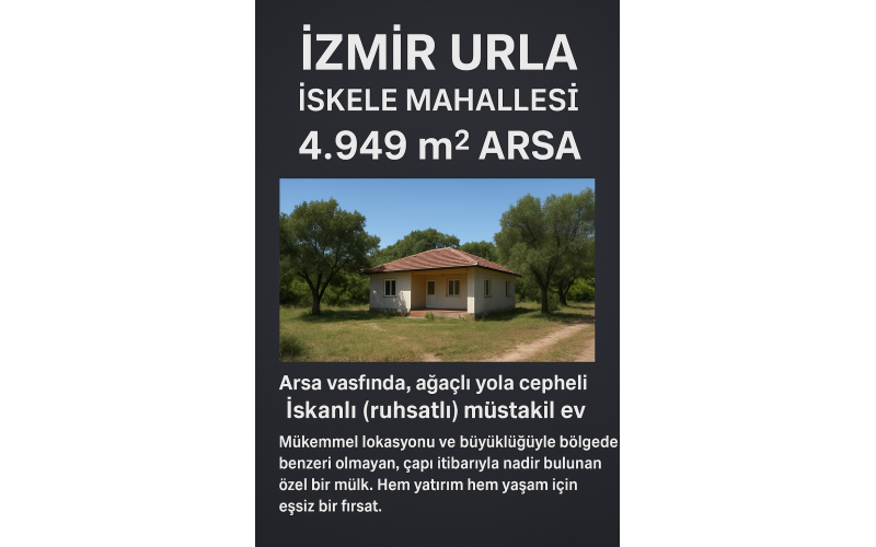 İzmir Urla Arsa